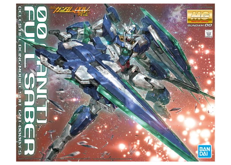 バンダイ MG 1/100 ダブルオークアンタフルセイバー