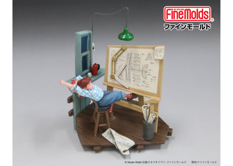 ファインモールド スタジオジブリ ヴィネットコレクション 紅の豚 寝不足のフィオ（GV2）