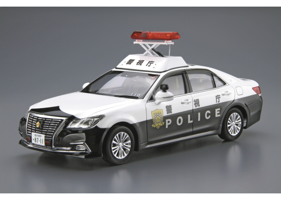 1/24 アオシマ 20クラウン 覆面パトカー 完成品 2年間温めてた覆面仕様で作る T-GARAGE店長がキットレビュー