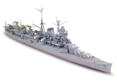 タミヤ 1/700 WL No.341 日本航空巡洋艦 最上（もがみ）