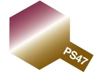 タミヤ ポリカーボネート用スプレー PS-47 偏光ピンク/ゴールド