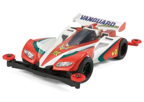 タミヤ 1/32 フルカウルミニ四駆 No.35 バンガードソニックプレミアム(カーボンスーパーIIシャーシ)