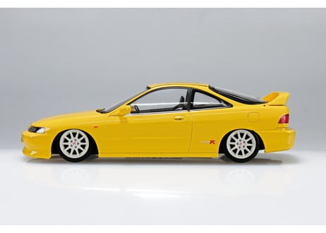 アオシマ 1/32 楽プラ スナップキット No.22-SY ホンダ DC2インテグラ タイプR(サンライトイエロー)