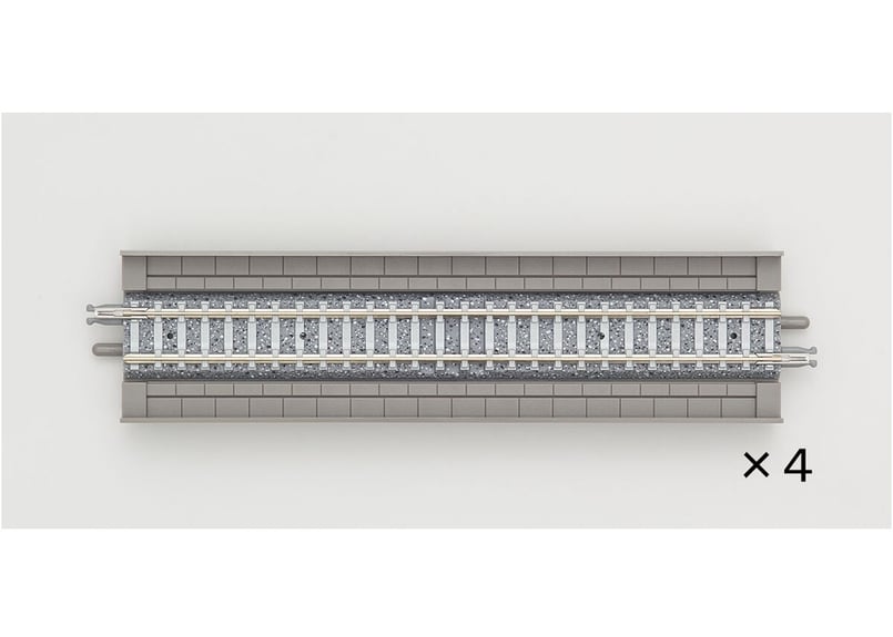 NゲージTOMIX高架橋レールレイアウト一式 TOMIX 1821 高架橋付PCレールHS140-PC(F)(4本セット) | ウエサカ模型店