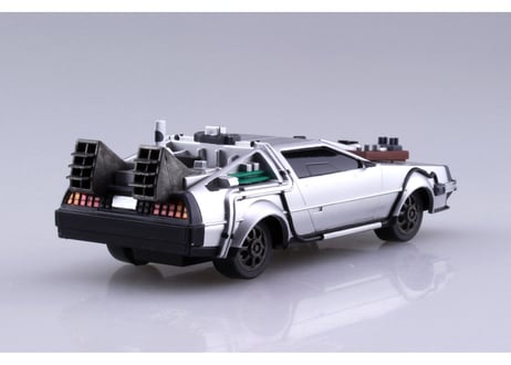アオシマ バック・トゥ・ザ・フューチャー No.13 1/43 プルバック バック・トゥ・ザ・フューチャー PartⅢ タイムマシン
