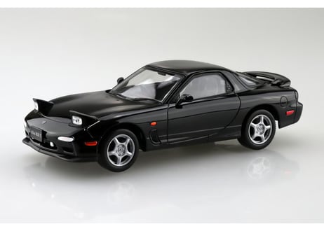 アオシマ 1/32 楽プラ スナップキット No.04-BB アンフィニ FD3S RX-7(ブリリアントブラック)