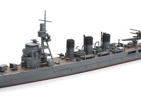 タミヤ 1/700 WL No.349 日本軽巡洋艦 阿武隈（あぶくま）