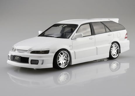 アオシマ 1/24 ザ･チューンドカー No.63 ギャルソンジェレイドGT CF6 アコードワゴン '97（ホンダ）