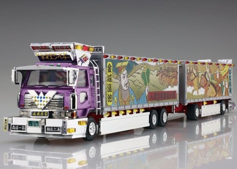 アオシマ 1/64 ミニデコNEXT No.8 ネオエンペラー(フルトレーラ)
