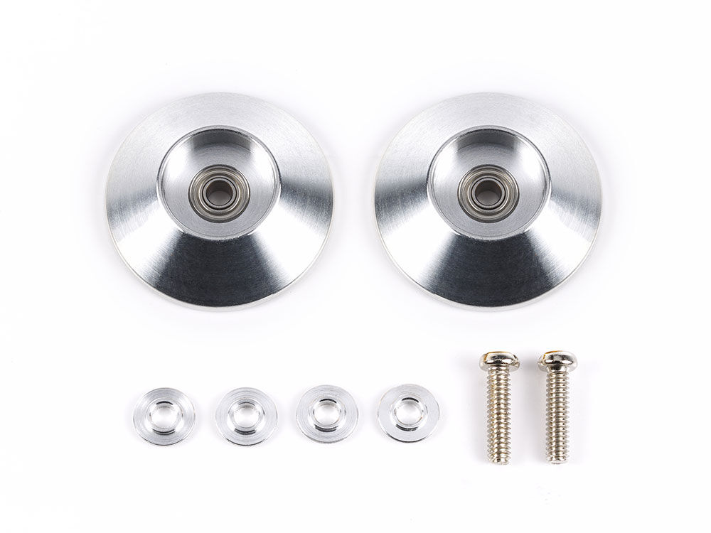 YK　まとめ販売 タミヤ ミニ四駆パーツ 95497 HG 13mmオールアルミベアリングローラー