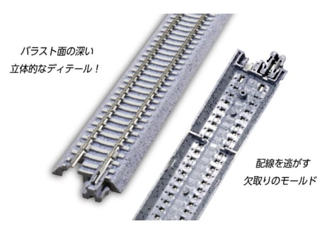 KATO 20-055 PCフィーダー線路62mm<S62FPC> (1本入)