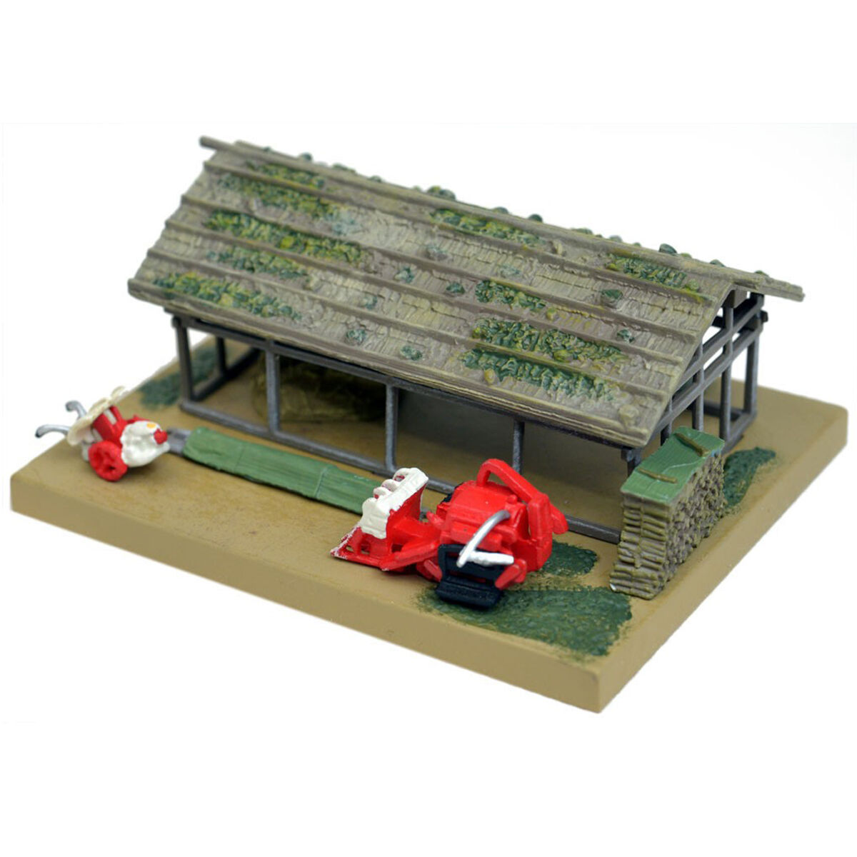 トミーテック 情景小物071-2 農機小屋と農機B2 | ウエサカ模型店