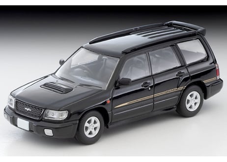 トミーテック 1/64 TLV-N327a スバル フォレスター S／tb（黒）97年式