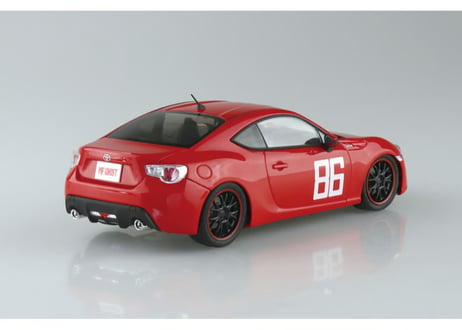 アオシマ  1/24 MFゴースト No.1 片桐 夏向 ZN6 TOYOTA86 第1巻 小田原パイクスピーク仕様
