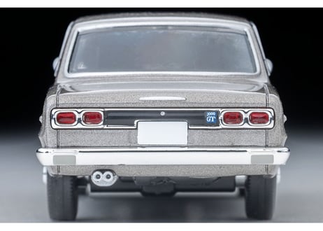 トミーテック 1/64 TLV-N357a 日産 スカイライン ハードトップ 2000GT（銀）71年式
