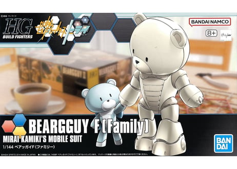 バンダイ ガンダムビルドファイターズ HGBF-022 1/144 ベアッガイＦ（ファミリー）