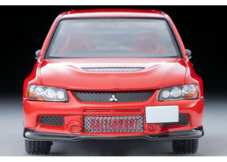 トミーテック 1/64 TLV-N349c 三菱 ランサー GSRエボリューション IX MR ラリーアート仕様（赤）2006年式