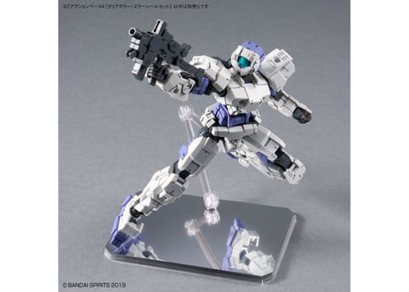 バンダイ アクションベース6 [クリアカラー] ミラーシールセット