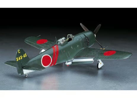 ハセガワ 1/48 航空機 JT74 川西 N1K2-J 局地戦闘機 紫電改 “後期型” 日本海軍局地戦闘機