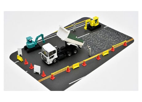 トミーテック ザ・トラックコレクション 道路工事現場 ダンプセットA