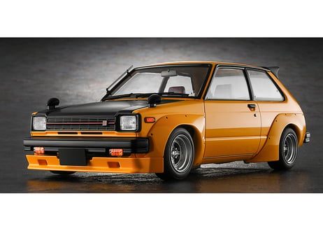 ハセガワ 20819 1/24 トヨタ スターレット KP61 S （3ドア） 中期型 （1980） “カスタムバージョン”