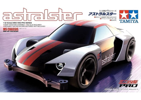 タミヤ 1/32 ミニ四駆PRO No.34 アストラルスター(MSシャーシ)