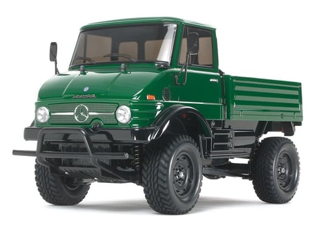 タミヤ XBシリーズ No.115 1/10RC XB メルセデス･ベンツ ウニモグ 406 (CC-01シャーシ)（完成モデル）