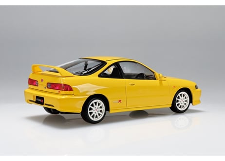 アオシマ 1/32 楽プラ スナップキット No.22-SY ホンダ DC2インテグラ タイプR(サンライトイエロー)