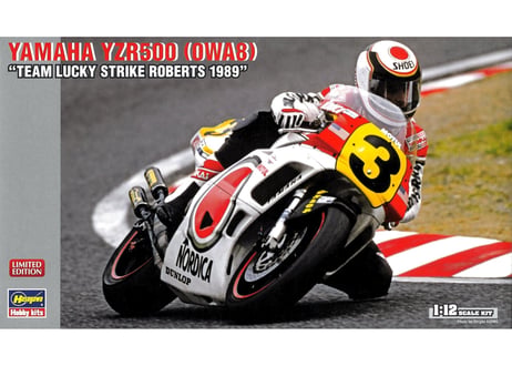 ハセガワ 21710 1/12 ヤマハ YZR500 (0WA8) “チーム ラッキーストライク ロバーツ 1989”