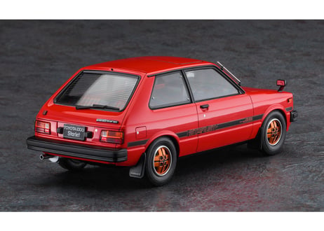 ハセガワ HC-63 1/24 トヨタ スターレット KP61 S（3ドア）中期型（1980）