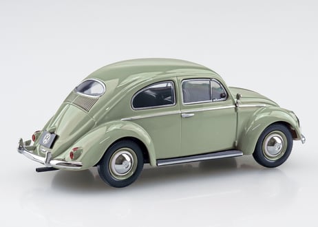 アオシマ 1/32 楽プラ スナップキット No.20-RG フォルクスワーゲン ビートル(リードグリーン)