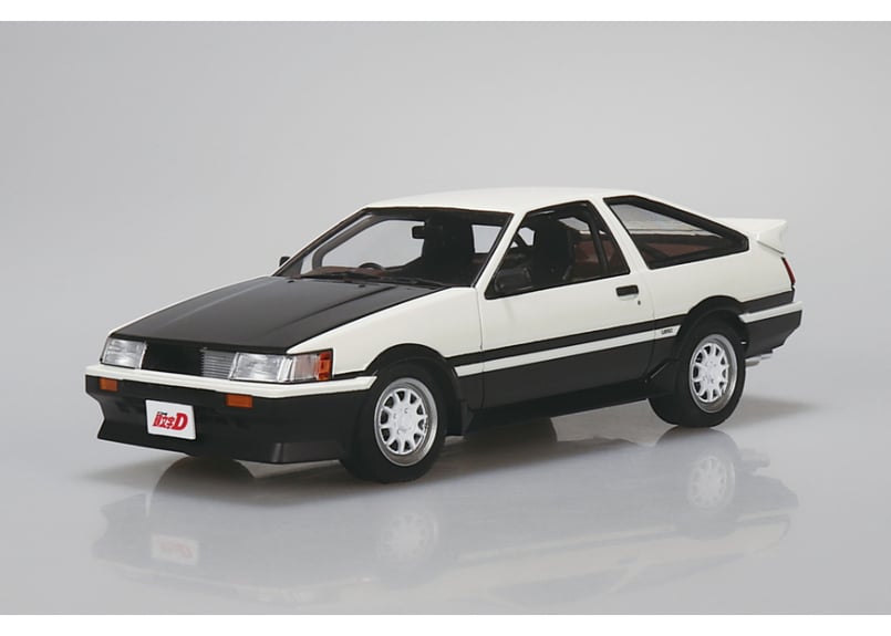 アオシマ 1/24 頭文字D No.21 秋山渉 AE86レビン 第25巻仕様