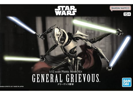 バンダイ STAR WARS 1/12 グリーヴァス将軍