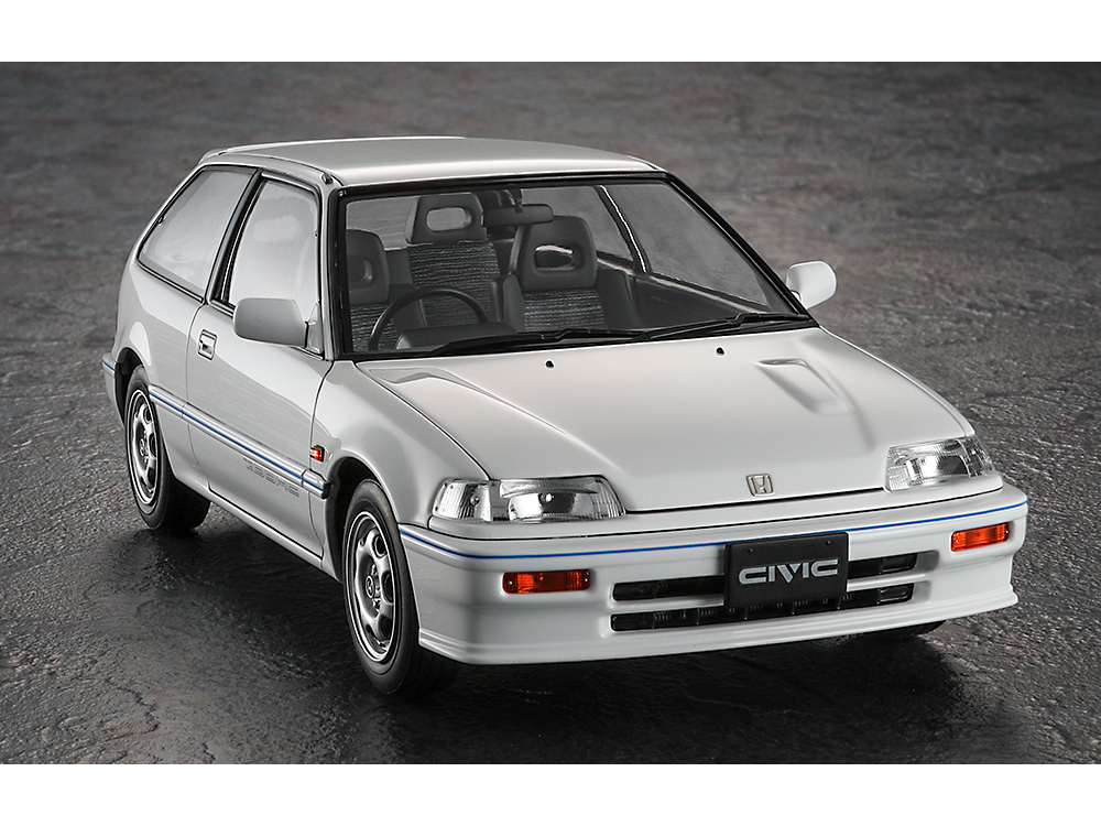 ハセガワ　1/24　ホンダ　シビックSi 　EF3 ハセガワ 20770 1/24 ホンダ シビック Si （EF3）（1987） | ウエサカ