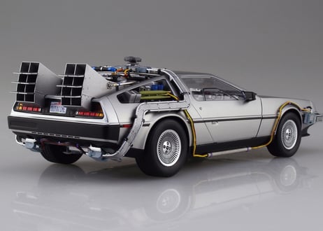 アオシマ 1/24 バック・トゥ・ザ・フューチャー PartⅠ タイムマシン