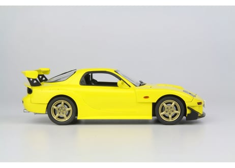 プラッツ MN10 1/32 オートモービルキット マツダ RX-7（FD3S）カスタム コンペティションイエローマイカ