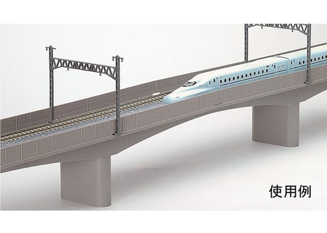 TOMIX 3226 複線コンクリート橋(F)(複線コンクリート橋脚付)