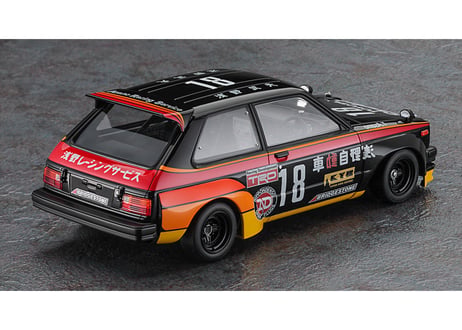 ハセガワ 20734 1/24 浅野自動車 スターレット KP61 “1982 スターレット グランドカップレース チャンピオン”