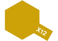 タミヤ アクリルミニ X-12 ゴールドリーフ