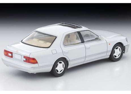 トミーテック 1/64 TLV-N356a トヨタ セルシオ C仕様 Fパッケージ（パールホワイト／銀）97年式