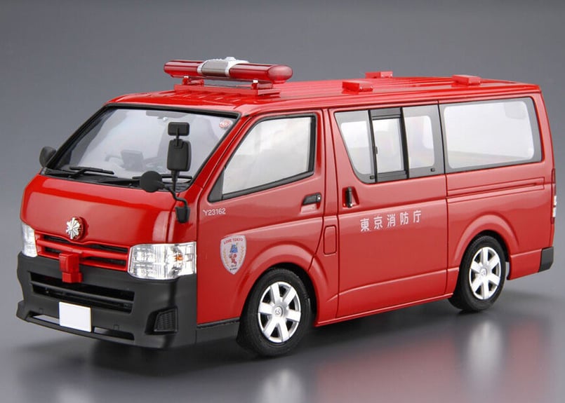 ハイエースプラモデル 1/24 ホットカンパニー TRH200V ハイエース '12 （トヨタ