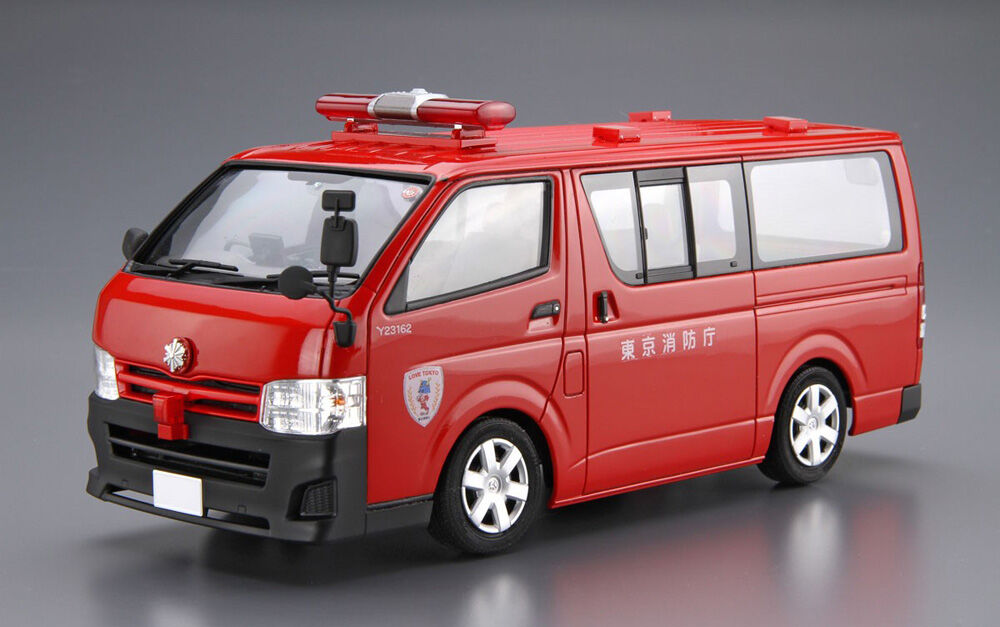 アオシマ 1/24 ザ・モデルカー SP トヨタ TRH200V ハイエース