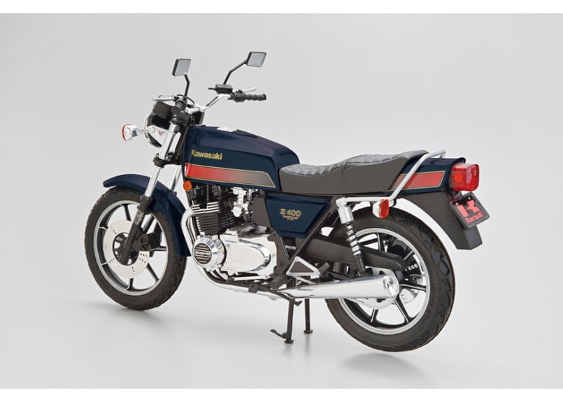 Z400FX 青島1/12 アオシマより、Z400FXの1/12スケールプラモデルが登場