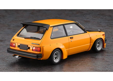 ハセガワ 20819 1/24 トヨタ スターレット KP61 S （3ドア） 中期型 （1980） “カスタムバージョン”
