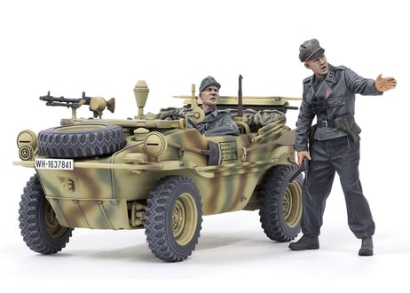 タミヤ 1/35 MM No.393 シュビムワーゲン166型 (ワイドホイール仕様)