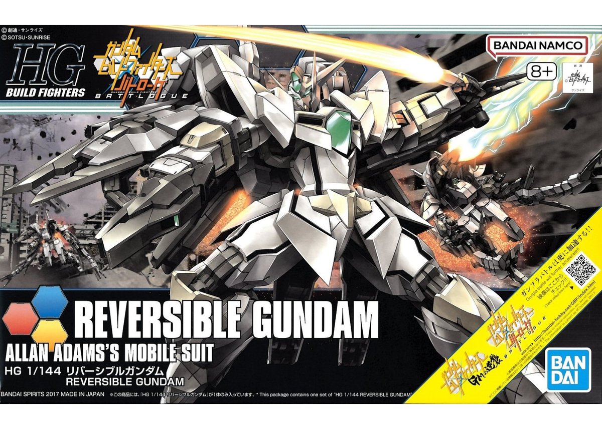 HG リバーシブルガンダム トライオン3 ガンプラ　ガンダム ガンプラ】HGBF ガンダムトライオン3 レビュー | ポッチのガンプラ＋