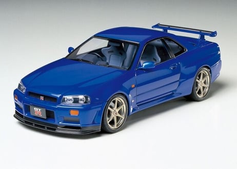 タミヤ 1/24 スポーツカー No.210 ニッサン スカイラインGT-R Vスペック（R34）