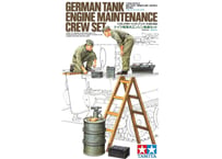 タミヤ 1/35 MM No.180 ドイツ戦車兵 エンジン整備セット