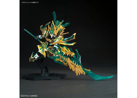 バンダイ SD 三国創傑伝-34 武聖関羽雲長νガンダム