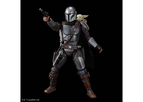 バンダイ STAR WARS 1/12 マンダロリアン＆グローグー [STAR WARS: THE MANDALORIAN AND GROGU]